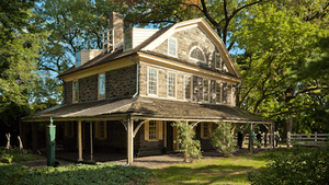 Fairmount Park's Cedar Grove mansion. (Photo via Creative Commons/Wikimedia)