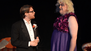 L to r.: Jeff Hunsicker and Thomas-Robert Irvin. (Photo by John Donges)