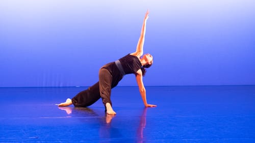 Commanding and fluid: Kate Lombardi in ‘Quiet Power.’ (Photo by Anne Saint Peter.)