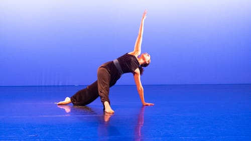 Commanding and fluid: Kate Lombardi in ‘Quiet Power.’ (Photo by Anne Saint Peter.)