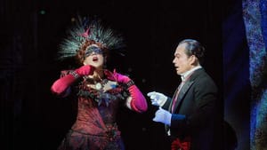 Susanna Phillips and Christopher Maltman in the Metropolitan Opera’s opulent production of “Die Fledermaus.”