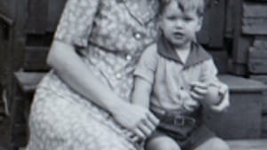 Mom with me in Kensington, circa 1950: A life she couldn't foresee.