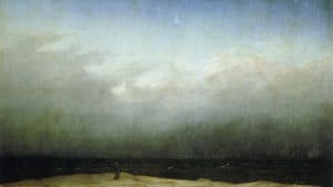 Caspar David Friedrich, "The Monk by the Sea," 1808, Staatliche Museen, Berlin