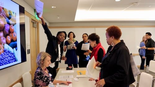 Greater Philadelphia Coalition Against Hunger's Food for a Week hunger simulation assigns participants background stories (based on real people's experiences with food insecurity) and asks them to act out their roles.