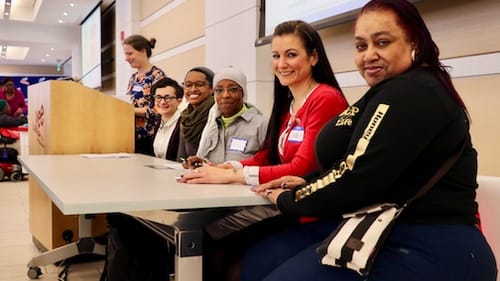 Greater Philadelphia Coalition Against Hunger's Food for a Week hunger simulation assigns participants background stories (based on real people's experiences with food insecurity) and asks them to act out their roles.