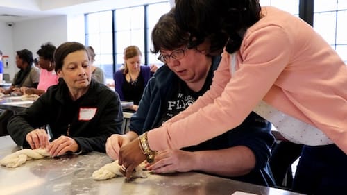 Greater Philadelphia Coalition Against Hunger's Food for a Week hunger simulation assigns participants background stories (based on real people's experiences with food insecurity) and asks them to act out their roles.