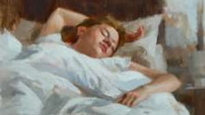 Frances Galante's 'Sleeping In II': Multiple worlds of artistic vision.