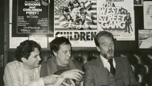 Playwrights Harvey Fierstein, Robert Patrick, and Doric Wilson under posters for their own plays at Phebe's, "the Sardi's of Off-Off Broadway," 1981. (Photo by Adam Craig, provided by Robert Patrick)