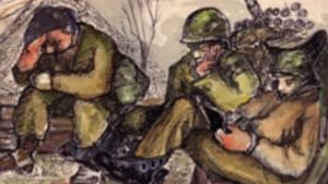 Dad never told me where he was during the war. He may not have known himself.