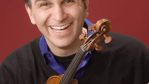 Gil Shaham and his Stradivarius. (Photo courtesy of the Philadelphia Orchestra.)