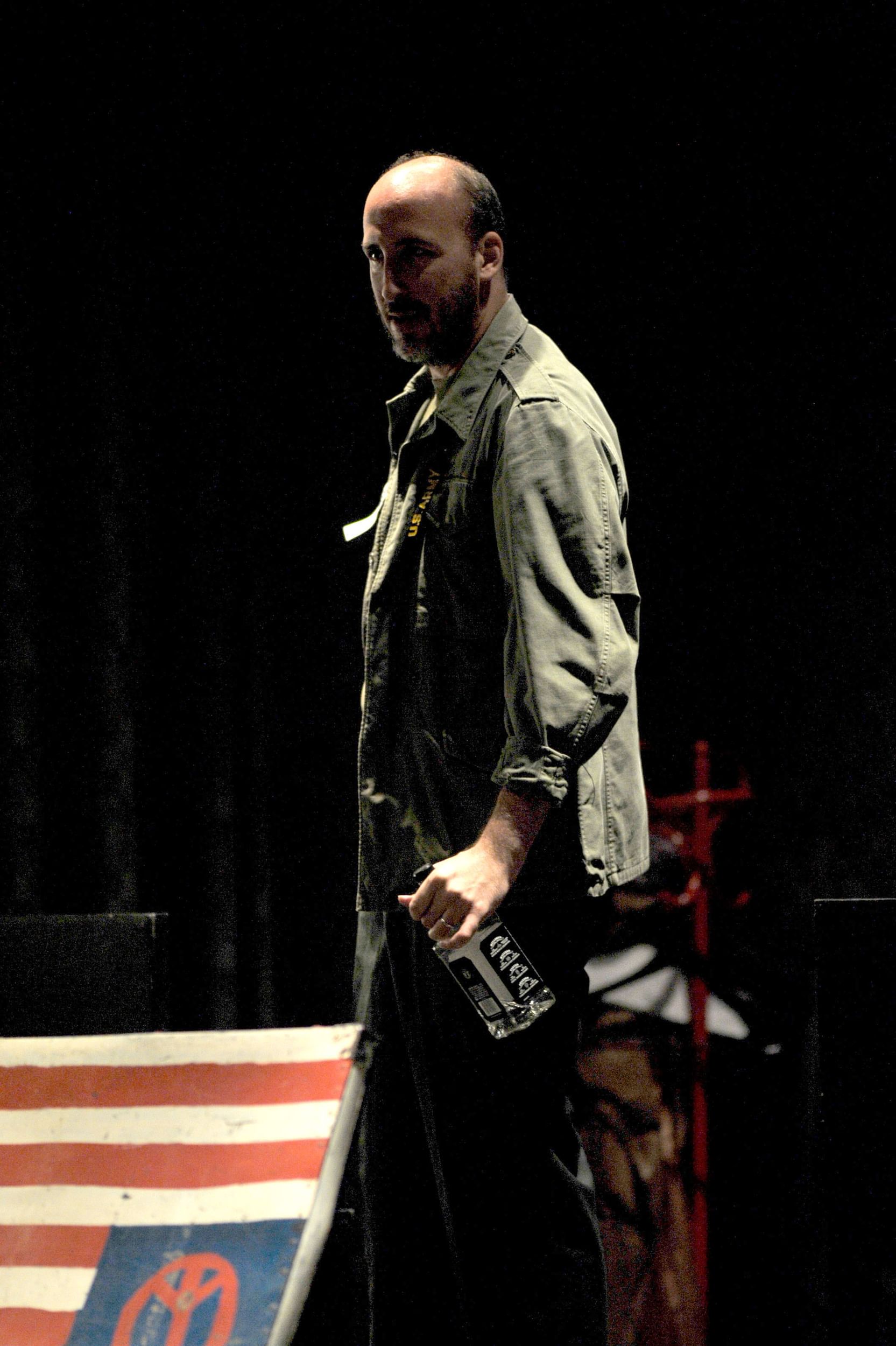 A different fate from John McCain’s: Switzer as Col. Jim Thompson in “Glory Denied.” (Photo courtesy of Vulcan Lyric)