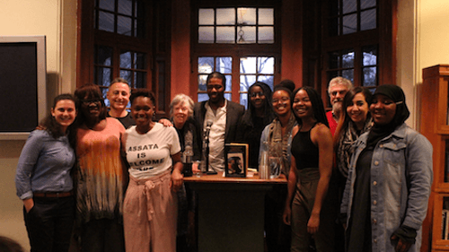 Anthology co-editor Patricia Smith reads her Golden Shovel poem, "Black, Poured Directly into the Wound." (Photo by Kellywritershouse via Creative Commons/Flickr)