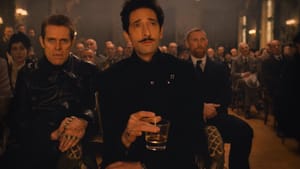 Those wacky Nazis: Willem Dafoe and Adrien Brody in “The Grand Budapest Hotel.”