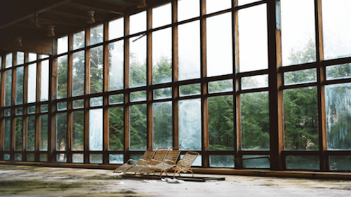 Indoor pool, Grossinger's Resort and Hotel, Catskill, NY. (Photo by Marisa Scheinfeld)