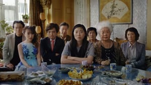 Who’s really got a seat at the table? Awkwafina and the cast of ‘The Farewell.’ (Image courtesy of A24.)