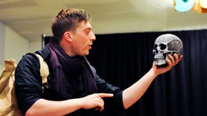 Alas, poor Yorick, Josh Kachnycz's Hamlet knew him well. (Photo by Kendall Whitehouse)
