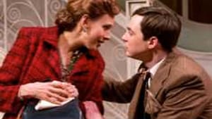 Parsons (right) with Jessica Hecht: Pleasant is better than smart.