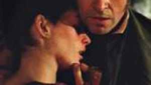 Hathaway (left), Jackman: Sighs and sobs.