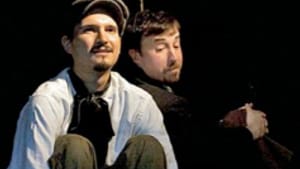 Weaver (left) and Schimpf: Imprisoned by materials.