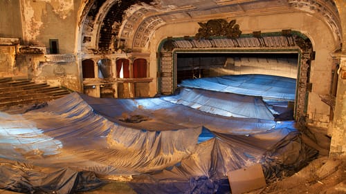 The Metropolitan Opera House was built in 1908 by Oscar Hammerstein I. It's currently under renovation for use as a concert venue. (Photo by Joseph E.B. Elliott.)