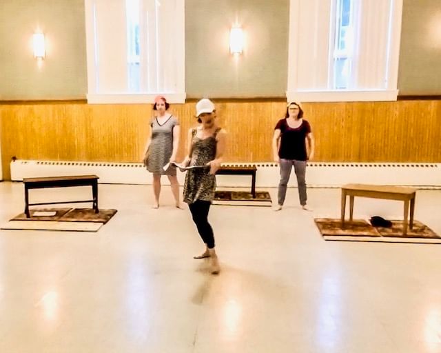 Stronger with each story shared: ensemble members of ‘Holding One’s Own.’ (Photo courtesy of Della M. Cowall.)