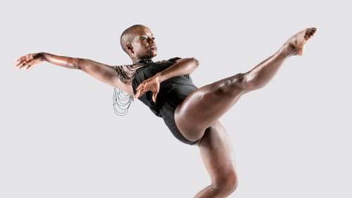 Hope Boykin (seen here) premiered “Testimony: Evidence Given by a Witness (For Talley)," which worked best when its movement matched accompanying voices. (Photo by Richard Calmes via alvinailey.org.)