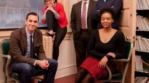 The cast of 1812's 'Hope and Gravity,' one of two Hollinger premieres this month. (Photo by John Flak.)