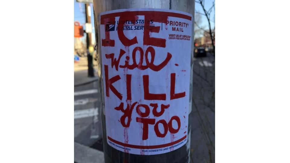 ICE will kill you too slide