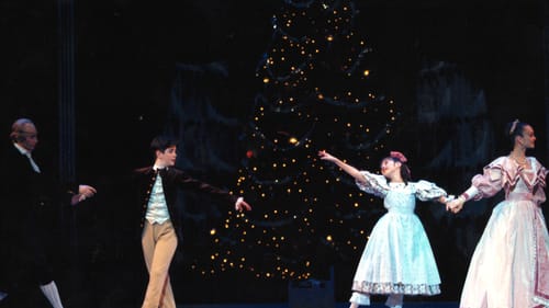 A young Ian Hussey and Tamara Allison onstage in 1998, with Alexie Charov and Valerie Amiss. (Courtesy of the PA Ballet.)
