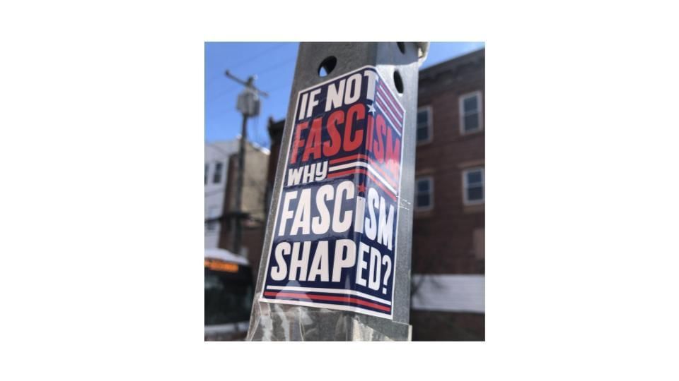 If not fascism why fascism shaped slide