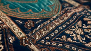 Detail of a Callot Soeurs evening dress, c. 1926. Photo by Michael J. Shepherd.