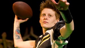 Jess Barbagallo of 'In the Pony Palace/FOOTBALL.' Photo by Shameel Arafin.