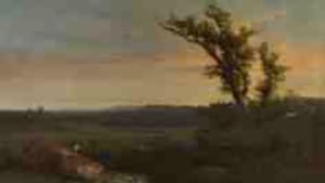 ‘Twilight on the Campagna’ (c.1851): Connecting earth and sky.