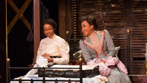 L to R: Quincy Tyler Bernstine's Esther and Brenda Pressley's Mrs. Dickson. (Photo by T. Charles Erickson.)