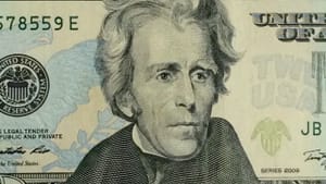 Take him off the $20?