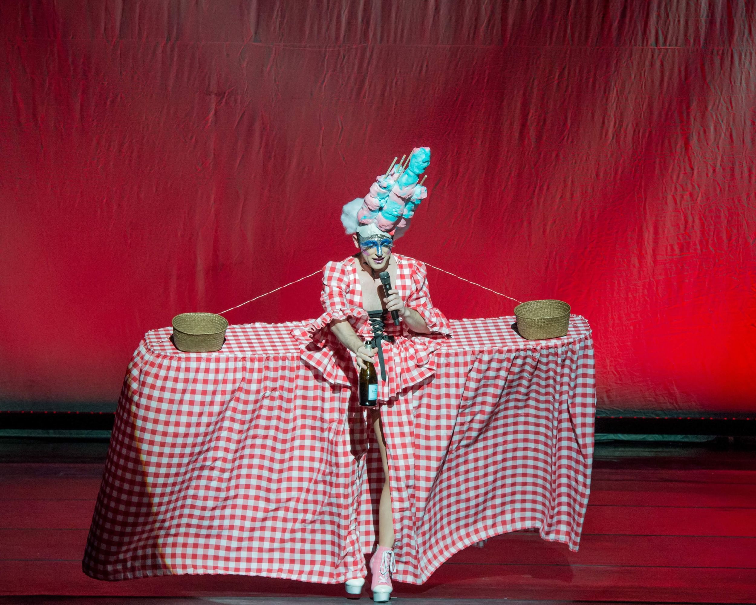 John Jarboe leads Learning to Listen's interpretation of 'Peter and the Wolf.' (Photo courtesy of Abigail Guay.)