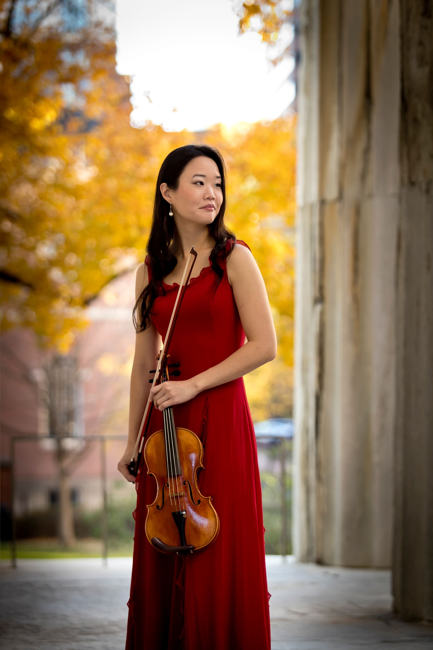 Katie Hyun will string together a performance this wing with Astral Artists. (Photo by Ryan Brandenberg)