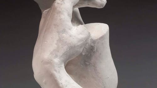 Auguste Rodin's "Assemblage: Left and Right Arms," c. 1900. Plaster. 8 9/16 × 4 9/16 × 5 5/16 in. © Musée Rodin. (Photo by Christian Baraja.)