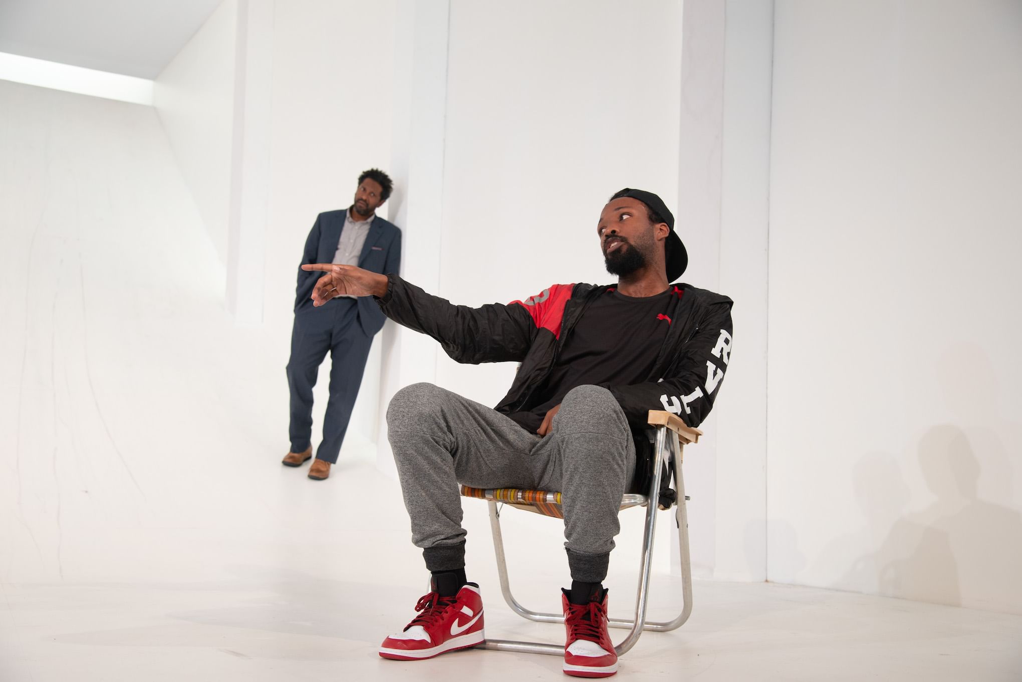 Lindsay Smiling (left) and Brandon Pierce rank among Philadelphia's finest performers and prove it here. (Photo by Johanna Austin, austinart.org.)