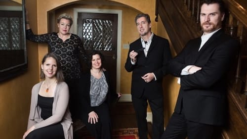 Philadelphia Baroque ensemble Kleine Kammermusik. (Photo by Tatiana Daubeck.)