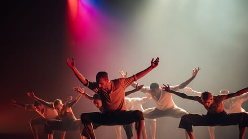 Can Koresh dancers, seen in a performance before the pandemic, inspire audiences when stages are closed? (Photo by Contigo Photos + Films.)