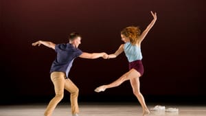 Barefoot and fancy free in Justin Peck's 'Murder Ballades.' (Photo by Laurent Phillippe.)