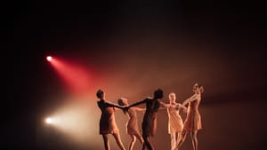 Echoes of Matisse: The Koresh ensemble in ‘La Danse.’ (Photo by Contigo Photos + Films.)