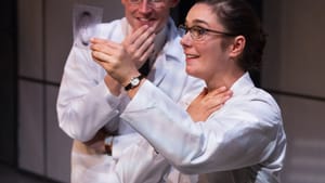 Rosalind Franklin was marginalized by most of her male colleagues: Watermeier and Perrier. (Photo by Mark Garvin)