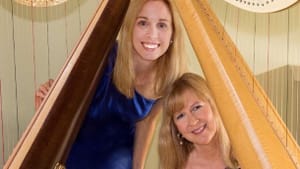 Mindy Cutcher and Janet Witman will play together at Laurel Hill on July 9. (Image courtesy of Laurel Hill Mansion.)