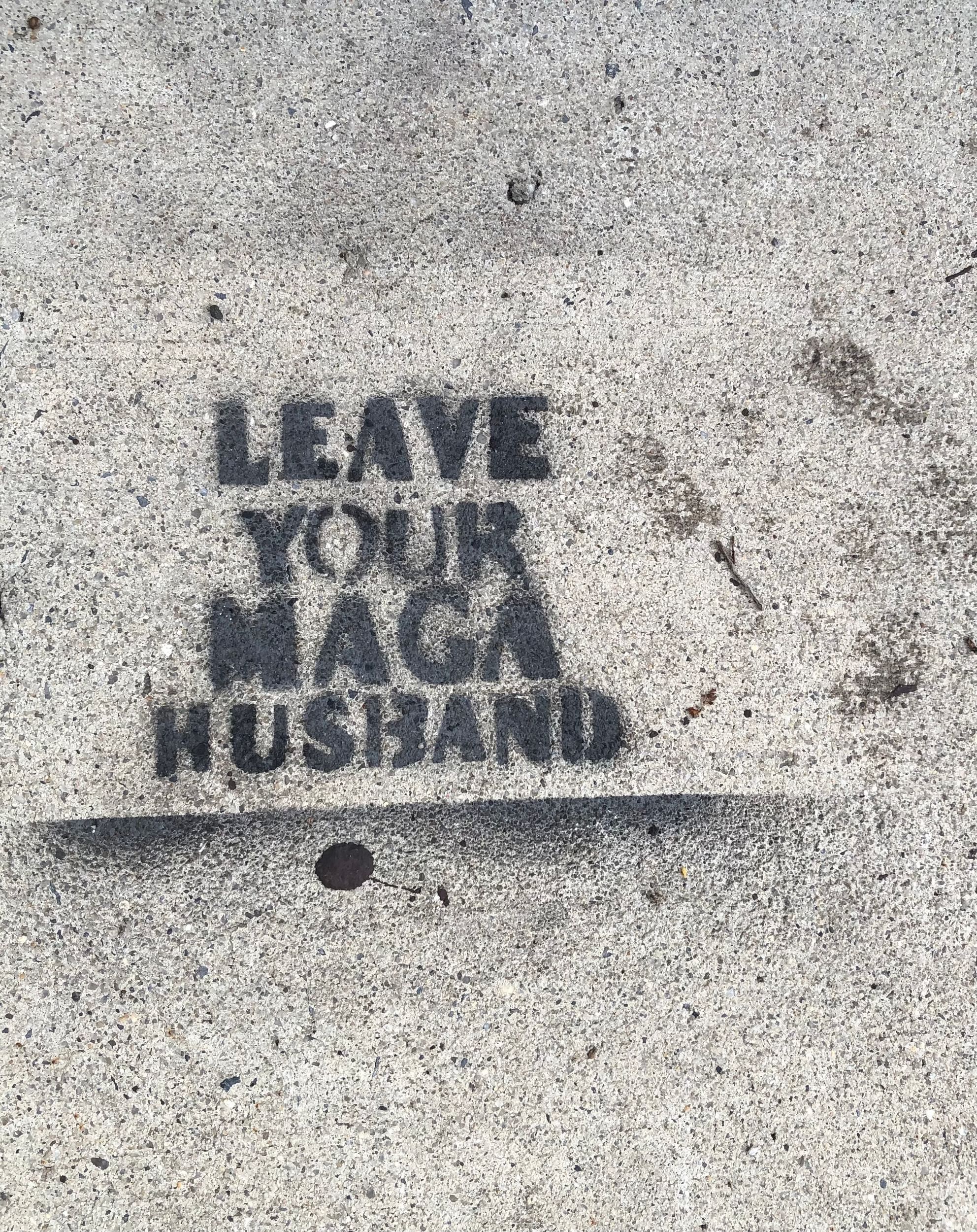 Leave your MAGA husband