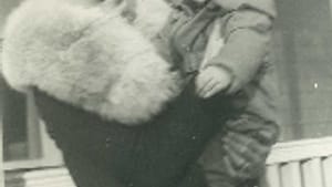 The author (age 9 months) with his mom, 1943: She outlived everyone.