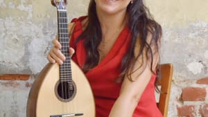 One of the world’s most accomplished mandolinists: Caterina Lichtenberg. (Photo by Maria Camillo.)