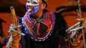 Mkhize as the shaman: A feast for the eyes, thin gruel for the soul.