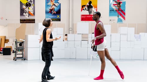 Roderick Phifer and Caili Quan in rehearsal. (Photo by Vikki Sloviter.)